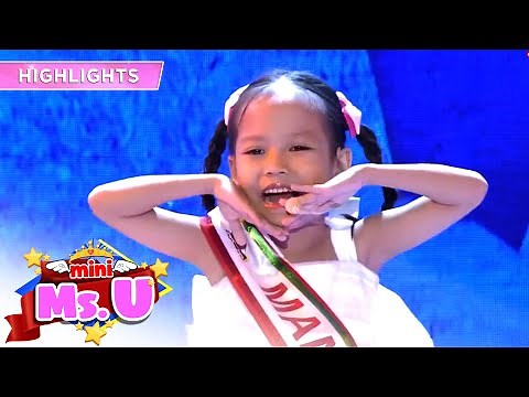 Mini Miss U Eury shares a heart-warming poem for Vice Ganda | Mini Miss U