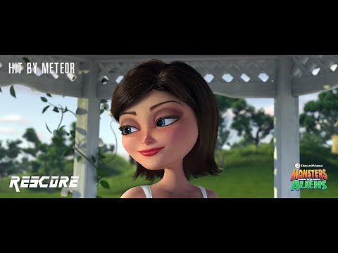 Monsters VS Aliens: Project MGS - Susan Gets Hit by Meteor (1080p 60fps)