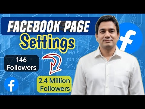 Facebook Important Settings 2025 l Facebook Page Settings For Earn Money l Facebook Page