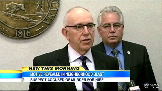 Explosion Suspect Accused in Plot to Kill Witness