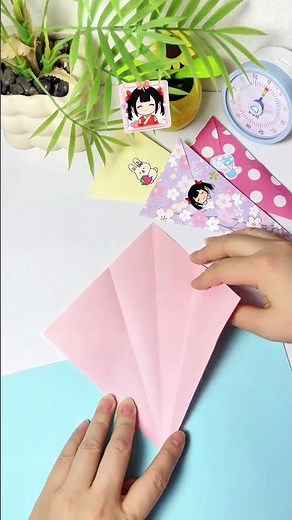 Episode 456: DIY cute blind bag DIY origami tutorial. It can be made in just a few simple steps.