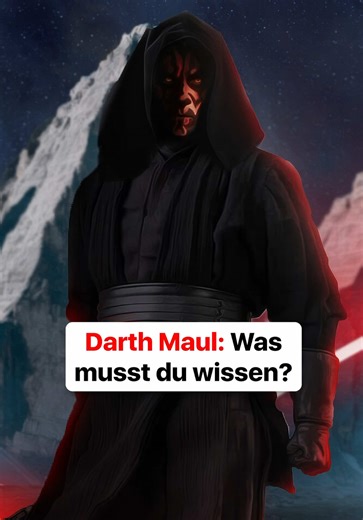 Die neue Star Wars Serie „Darth Maul“ auf Disney
