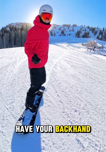 Mastering Snowboard Turns: Back Hand Steering Technique