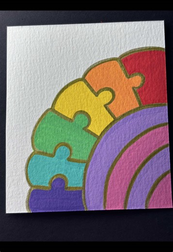 Relaxing Acrylic Marker Drawing ASMR