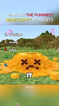 Ranking The Funniest Minecraft Moments#ForYouPage#Trending