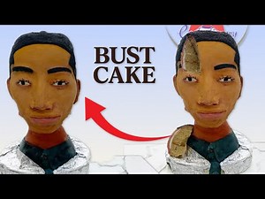 My First Ever Bust Cake | How I Made My First Bust Cake.
