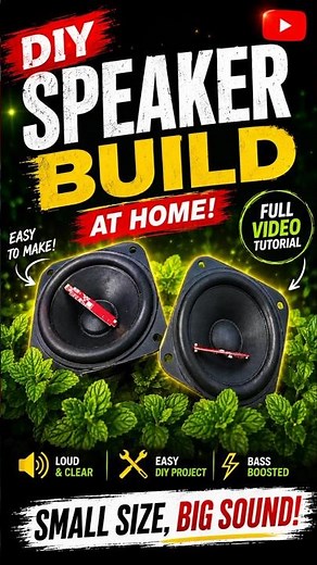 💥 Amazing DIY Wireless Speaker Project You Can Make At Home #project