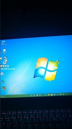 Windows 7 wallpaper on home and screen on Windows 11 on a Gaming laptop