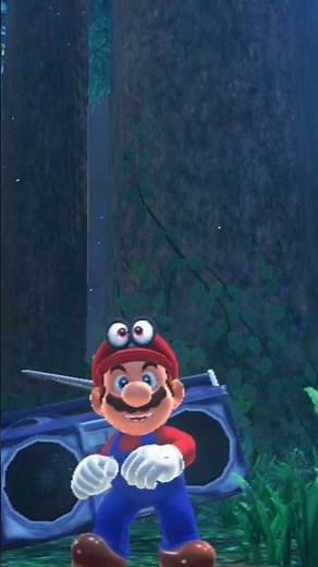 Mario dances to The Gummy Bear Song #mario #gummybear