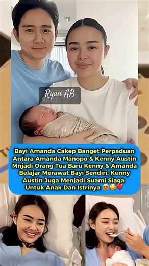 Bayi Amanda Manopo dan Kenny Austin: Momen Keluarga Intim