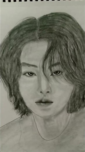 💜bts mamber drawing with pencil how to make a drawing