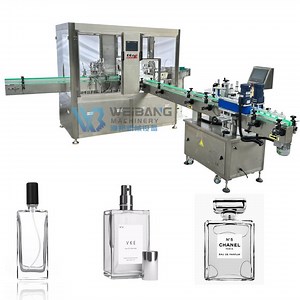 [Hot Item] Automatic Small Bottle Liquid Filling and Capping Perfume Crimping Machine