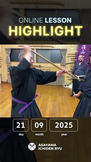 Swiping with the Side, Thrust with the End #onlinelessons