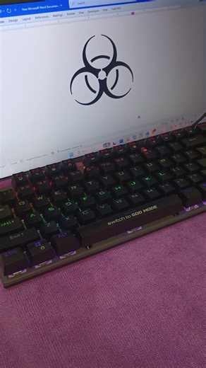 GOD MODE Activated. What Happens Next... #tech #keyboard #shocking