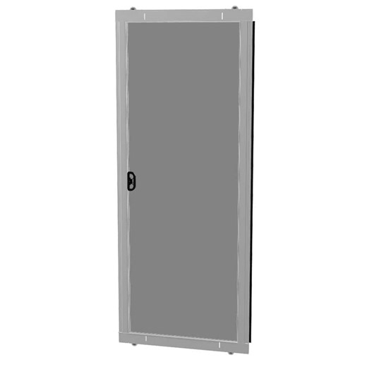 Check The Home Depot's Q&A Before Buying: RITESCREEN Ready-to-Assemble 36 in. x 80 in. White Aluminum Sliding Screen Door Replacement