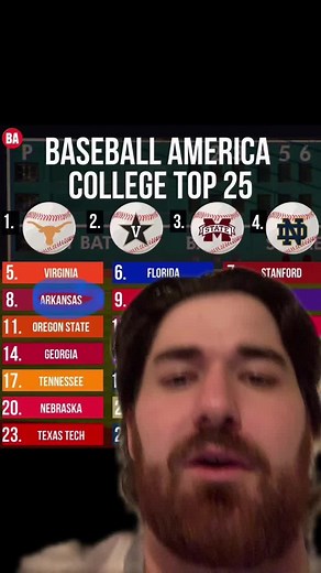 We’re back and talking about the Arkansas Razorbacks spoiler alert they’re really good at baseballing #baseball #ncaabaseball #collegebaseball #grow #followformorevideo