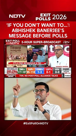 Bengal Exit Poll Prediction: 'If You Don’t Want To...': Abhishek Banerjee’s Message Before Polls