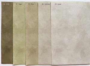 Green Color Shades Aida Cloth, Muted Green Collection Cross Stitch Fabric, 14 / 16 / 18 / 20 Count - Etsy