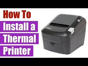 POS-X Thermal Receipt Printer: Installation and Logo Setup