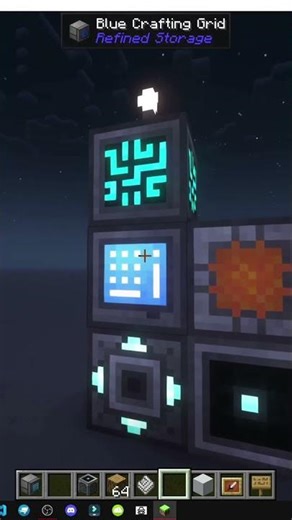 КАК РАБОТАЕТ КРАФТЕР В MINECRAFT С МОДОМ REFINED STORAGE