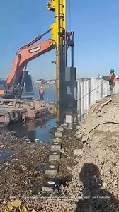 Constructing River bank protection! | Rowem Tigtig