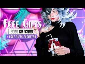 FREE GIFTS Second Life 900L Giftcard Free | FREE HUNT Planet29 Event Anniversary ♥