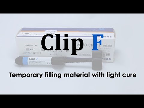 Clip F Light-cure Temporary Filling Material | Temporary Restoration | Operative Dentistry VOCO GmbH