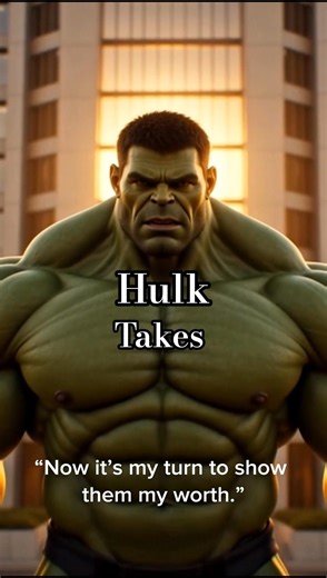 From Insult to Power || Hulk Never Begs #hulk #shorts