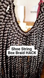 480K views · 4.8K reactions | Cant find crochet box braids in the store? Make Your Own with this shoe string method!! Visit Shantes Epilation for more Boujee Budget Black hair & brow tutorials! Thanks  | Shantes Epilation | Facebook