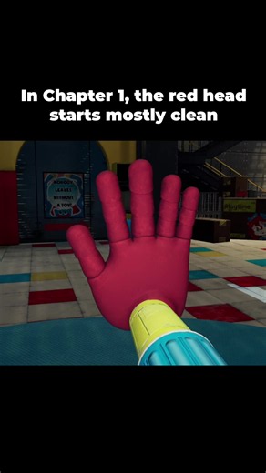 Evolution Of The Red Hand #poppyplaytime #poppyplaytimechapter4 #poppyplaytimechapter3 #poppyplaytimechapter5 #lore