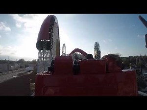 Incredicoaster - Full Ride - Daytime - Pixar Pier at Disney California Adventure