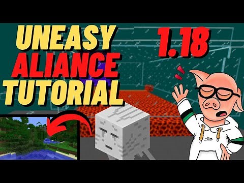 Uneasy Alliance Minecraft Advancement / achievement 1.18 Tutorial (super simple)