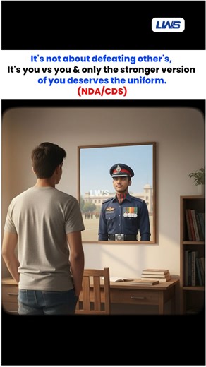 Learn With Sumit Sir on Instagram: "It’s You vs You 💪The Only Battle Before NDA & CDS Selection #YouVsYou #NDAMotivation #CDSMotivation #DefenceAspirants #IndianArmyDream #DeserveTheUniform #DefenceExamPrep #FutureOfficer #JoinIndianArmy #OfficerLifeGoal #DefenceMotivation #AspirantsLife #UniformGoals #viralreels #trendingreels #trendingreel #reelindia #motivationreel #learnwithsumit"