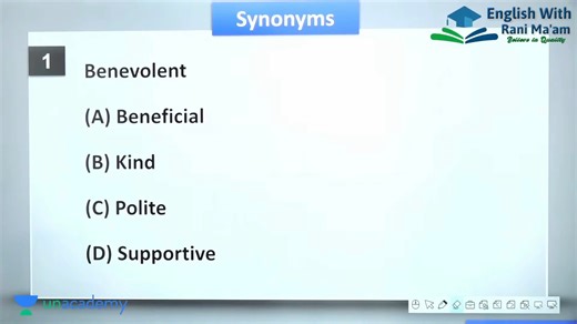 Rani Singh on Instagram: "Benevolent | Vocab | English With Rani Ma'am #vocabulary"
