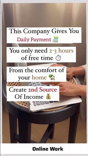 Work From Home || Online work for students