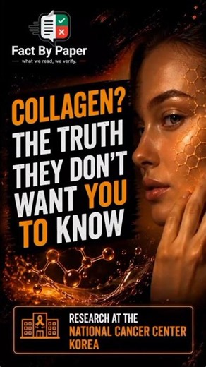 Collagen: Myth or Science #fact #facts #technology #science