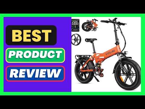Vitilan V3 Foldable Electric Bike 20" Fat Tires 750W Motor 48V 13Ah