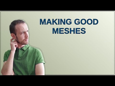 Mathematica: Making good meshes