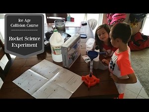 Rocket Science - Launching a Smithsonian Rocket with Baking Soda & Vinegar