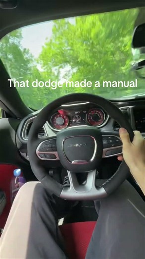 Bring back manuals#srt#hellcat#manual #challenger#cartok