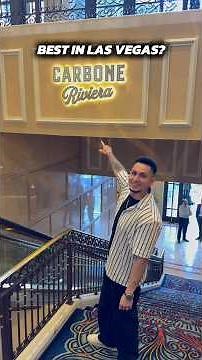Newest & Hottest Restaurant in Las Vegas!📍Carbone Riviera at Bellagio Las Vegas #SponsoredbyMGM