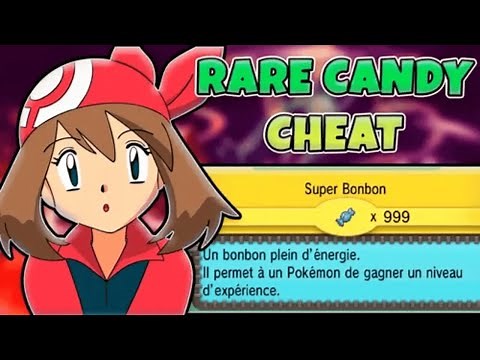 Infinite Rare Candy Cheat in Pokémon Omega Ruby & Alpha Sapphire 🍬🔥
