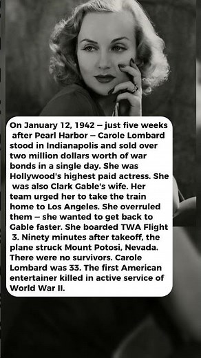 She Sold $2 Million In War Bonds In One Day. Her Plane Home Crashed Into A Mountain That Same Night.