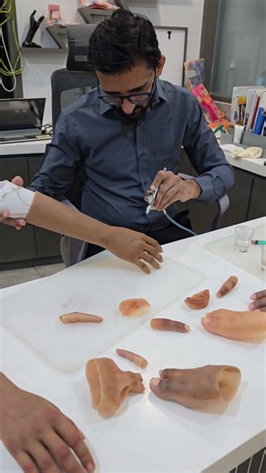 🔶️ Best Quality Realistic Silicone Artificial Limbs 🦶🖐👂