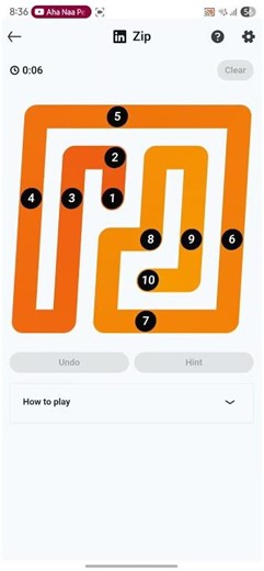 LinkedIn ZIP Puzzle #50 🧩 | Can You Find the Logo? 🔵 | #zip #linkedin #logopuzzle #shorts