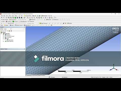 CFD ANSYS 18.2 HEAT TRANSFER DOUBLE PIPE HEAT EXCHANGER TUTORIAL VIDEO