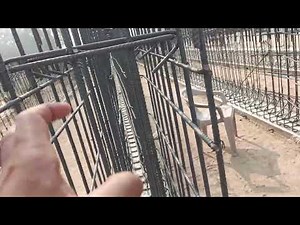 How to fix steel in precast concrete bridge girder