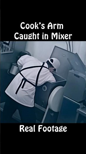 Worker’s Arm Caught in Industrial Mixer