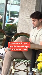 Homeless girl asks people for help. #foryou #foryoupage #experiment #homeless #kindness. | matt.tv