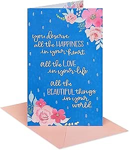 American Greetings Birthday Card for Sister (Celebrated and Loved)